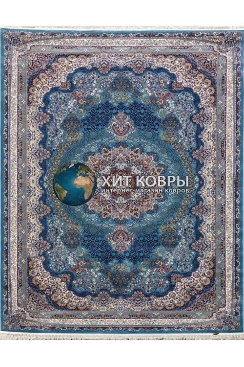 Иранский ковер Rishim 36316 Голубой